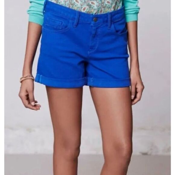 Pilcro Blue Stet Jean Shorts size 27 - Picture 1 of 7